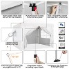 Yaheetech 12x12 FT Pop Up Canopy Tent with 4 Sidewalls and Roller Bag - 4 of 4