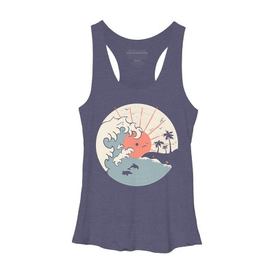 Women's Design By Humans OCN LP... By NDTank Racerback Tank Top