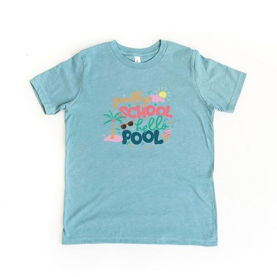 The Juniper Shop Goodbye School Hello Pool Youth Short Sleeve Tee