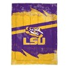 NCAA LSU Tigers Slanted Stripe Twin Bedding Set in a Bag - 4pc - image 2 of 3