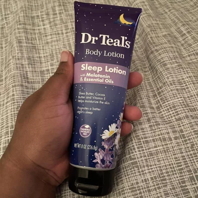 user image by Bradley, Dr Teal&#39;s Sleep Lotion with Melatonin &#38; Essential Oils - 8oz