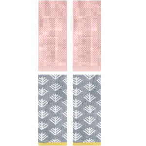 REGALWOVEN 4 Pcs Cotton Bathroom Hand Towels for Home Decor - 1 of 4