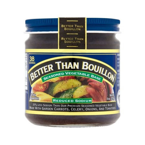 Better Than Bouillon Reduced Sodium Vegetable Base, 8 OZ - image 1 of 4