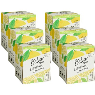 Belvoir Fruit Farms Elderflower Lemonade - Case of 6/4/8.4 fz