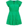 Women's Plus Size Alina Dress - bright green | CITY CHIC - image 3 of 4