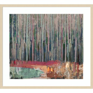 33" x 30" Forests Edge by David Mcconochie: Giclee Print, Acrylic, Hardwood Frame - Amanti Art - 1 of 4