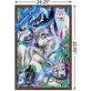 Trends International Sheena Pike - Daydream Galaxy Wolves Framed Wall Poster Prints - 3 of 4