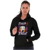 Betty Boop Halloween Trick or Treat Hoodie Sweatshirt Women Brisco Brands - 4 of 4