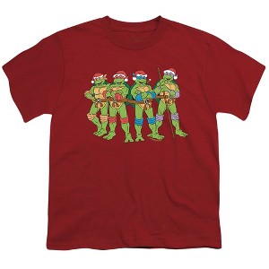 Boys' Teenage Mutant Ninja Turtles In The Christmas Spirit T-Shirt - 1 of 4