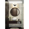 Artemis 4-Light Vanity Light - Dimmable Steel Fixture with Opal Glass Shades - 4 of 4