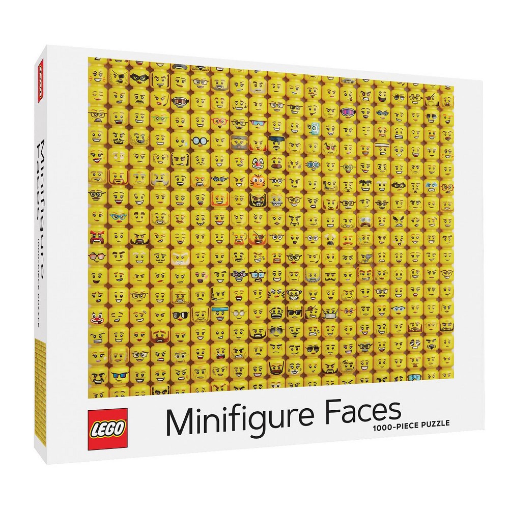 ISBN 9781797210193 product image for Lego Minifigure Faces Puzzle Game | upcitemdb.com