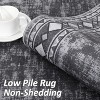 Acekool 5x7 Washable Rug – Modern Geometric Indoor Carpet, Non-Slip Ultra-Thin Floor Mat for Living Room & Bedroom - 3 of 4