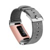 Insten Fabric Watch Band Compatible with Fitbit Charge 3, Charge 3 SE, Charge 4, and Charge 4 SE, Fitness Tracker Replacement Bands, Dark Gray - image 2 of 4