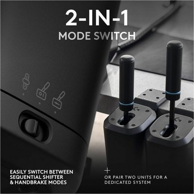 Logitech G RS shifter & handbrake
