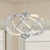 C Cattleya 8-Light 19.25inch Chrome 3000K LED Chandelier Pendant Light - image 2 of 4