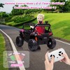 12V Kids Ride On Car Truck w/Parent Remote Control, Spring Suspension, LED Lights, AUX Port, Music - 3 of 4