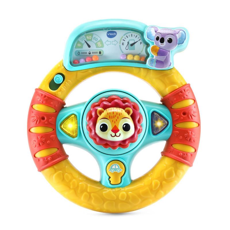 VTech Grip &#38; Go Steering Wheel Baby Toy, 1 of 8