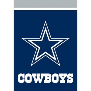 Briarwood Lane Dallas Cowboys House Flag NFL Licensed 28" x 40" - 1 of 4