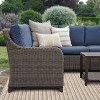 Leisure Made Mitchell 5pc Wicker Sectional in Navy Fabric - 3 of 4