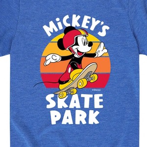 Boys' - Disney - Skater Mickey Short Sleeve Graphic T-Shirt - 1 of 4