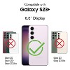 Vena OutCross for Samsung Galaxy S23+ Case with Military Grade Dual Layer Drop Protection - Lavender Purple - 3 of 4