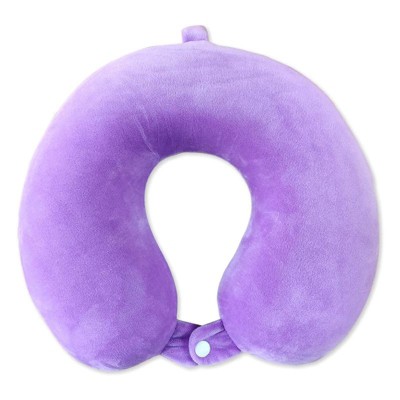 Trollerlink Breathable Memory Foam Neck Pillow Purple No Size
