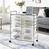 Yaheetech Drawers Rolling Storage Cart Mobile Storage Bin Trolley - 2 of 4