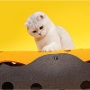 ZEZE "The Cheese" Adjustable Tunnel Cat Toy-Yellow - 4 of 4