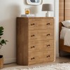 Hommoo 39.4" 4-Drawer Wooden Chest Dresser, Storage Cabinet Organizer - 3 of 4