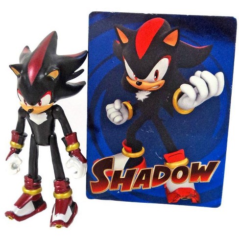 Sonic The Hedgehog Sonic Boom Shadow Action Figure Metallic Loose