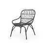 Christopher Knight Home 2pc Harlem Wicker Outdoor Accent Chairs Dark Gray - 4 of 4