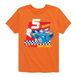 Boys' - Hot Wheels - Race Crew 5 Years Short Sleeve Graphic T-Shirt - 1 of 4