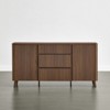 Spruce & Spring 62-Inch Sideboard Cabinet, Modern Buffet Cabinet with Storage - 4 of 4