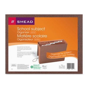 Smead Expanding File 6 Pockets 1/5 Tab Redrope Printed Letter Redrope Printed 70540 - 1 of 4