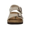 CUSHIONAIRE Liana JR Toddler Sandals with Adjustable Heel Strap – Cork Footbed Summer Sandals for Kids, Boys and Girls - 3 of 4