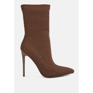 Cheugy Embellished Ankle Women Boots - 1 of 4
