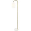 Santina 60" Floor Lamp - FLL7007 - Gold/White Marble - Safavieh - 3 of 4