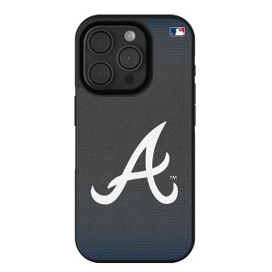 MLB National League Teams Linen Bump Cell Phone Case for Apple iPhone - 1 of 4