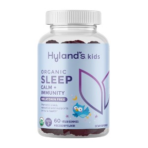 Hyland's Naturals Kids' Organic Sleep Calm + Immunity Melatonin-Free Gummies - 60ct - 1 of 4