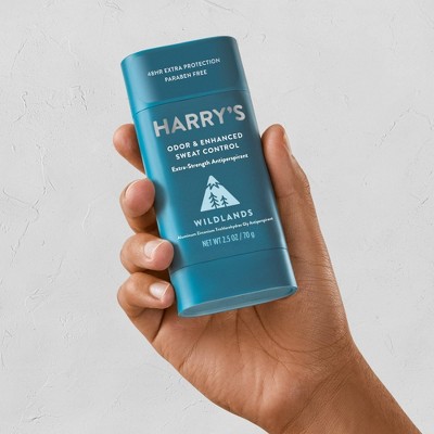 Harry&#39;s Wildlands Extra-Strength Antiperspirant Stick for Men - Woodsy Scent - 2.5oz