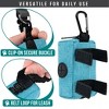 PetAmi Dog Waste Bag Holder for Leash, Waste Dispenser Puppy Walking Travel Camping, Zipper Pouch Pet Supplies Must Have - 4 of 4