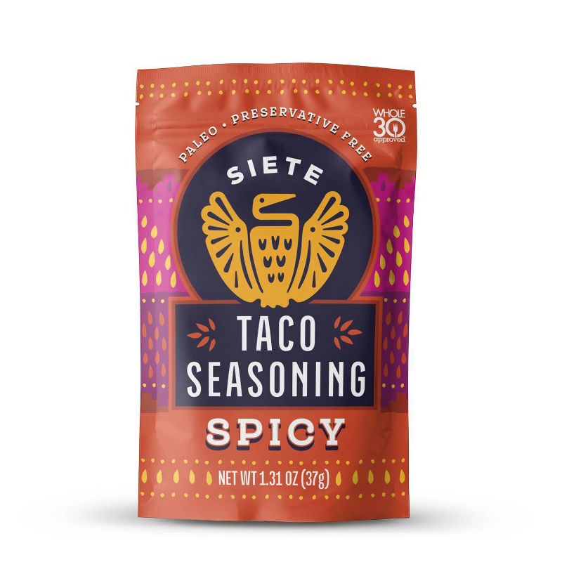 Siete Spicy Taco Seasoning - 1.31oz, 1 of 5