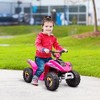 Aosom 6V Kids ATV Ride on 4-Wheeler Car Electric Quad Toy Battery Powered Vehicle with Forward/ Reverse Switch for 3-5 Years Old Toddlers Black - 3 of 4