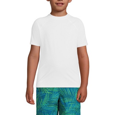 Lands' End Kids Short Sleeve UPF 50 Sun Protection Rash Guard