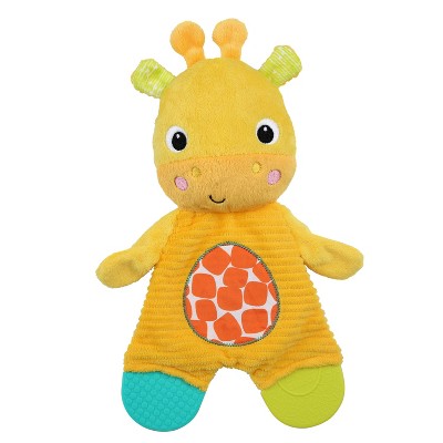 Bright Starts Snuggle Teethe Plush Teething Baby Toy – Giraffe : Target