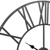 Dahlia Studios River Parks 30" Wide Zia Open Metal Round Wall Clock - 3 of 4