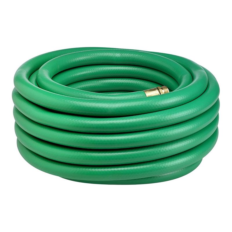 Underhill UltraMax Green 50 Foot Water Hose with Precision Cloudburst Solid Metal Hose Nozzle and Garden Nozzle Remover Twist Ease Kink Eliminator, 4 of 6