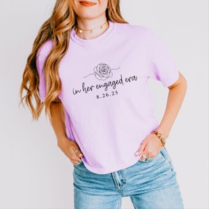 In Her Engaged Era - Womens Boxy Crop Top - 1 of 4