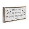 Stupell Industries Fresh Coffee 24:7 Caffeine Proverbs, 31" x 14" - 3 of 4