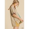 Women's Color Block Cotton Gauze Top - umgee - 2 of 4